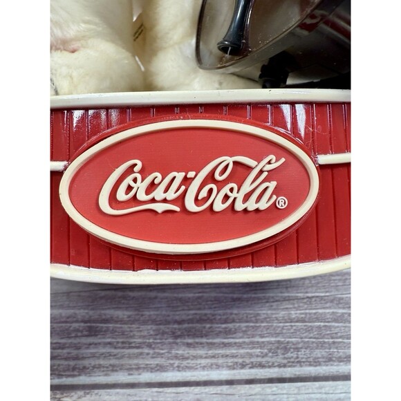 Vintage Coca-Cola Animated Jazz Polar Bear Playing 1990's  Jazz Music Coke - Picture 5 of 17
